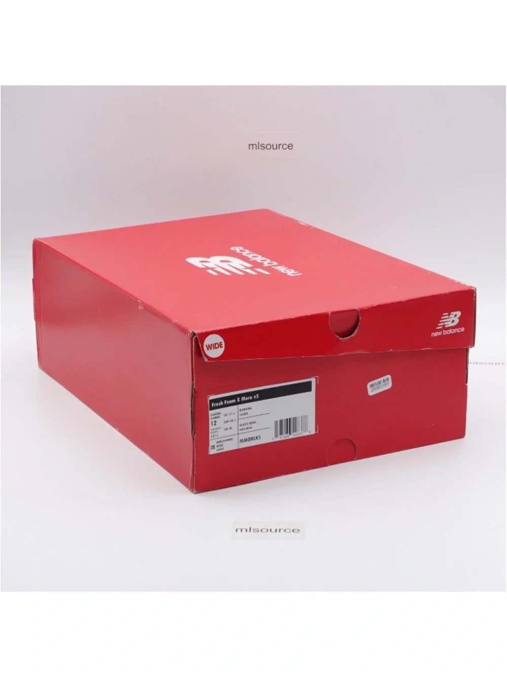 NEW Size 12 WIDE 2E Men's New Balance Fresh Foam X More v5 Sneakers MMORLK5